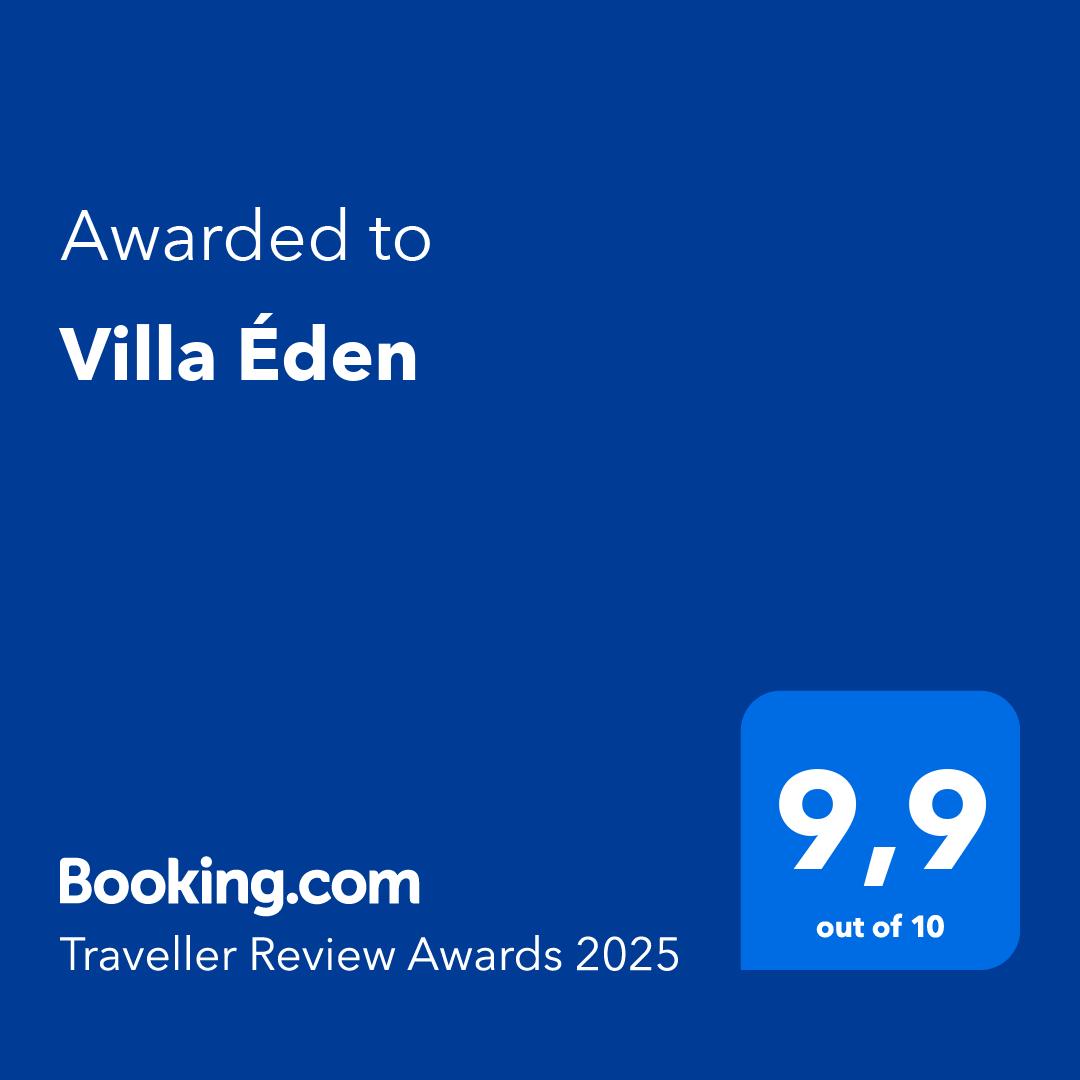 Booking.com Traveller Review Awards 2025 — 9.9 out of 10