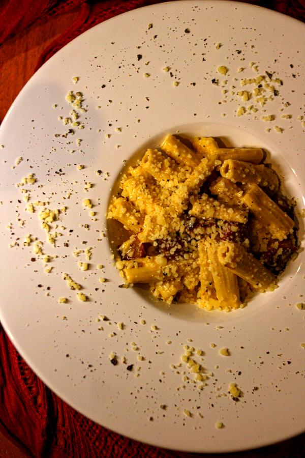 Rigatoni alla Carbonara